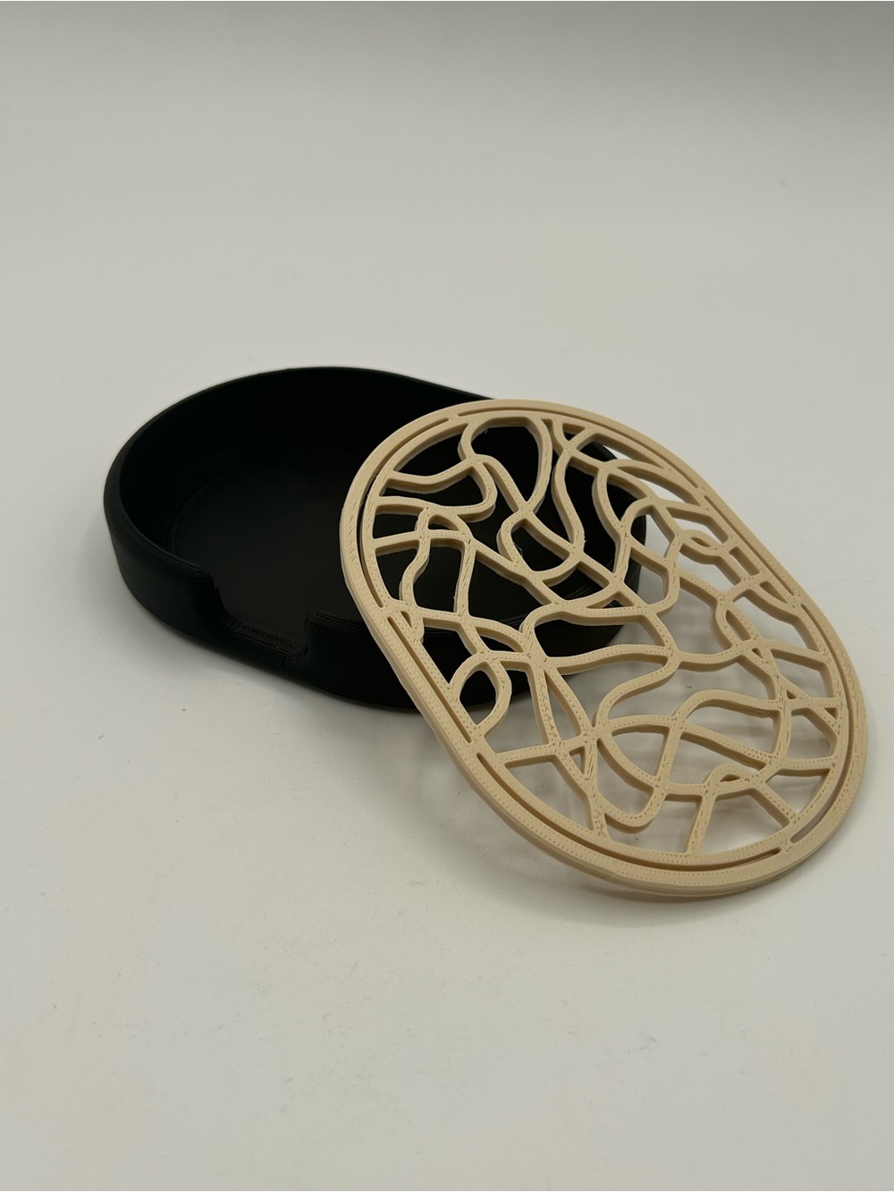 1.  Modern Art Soap Dish